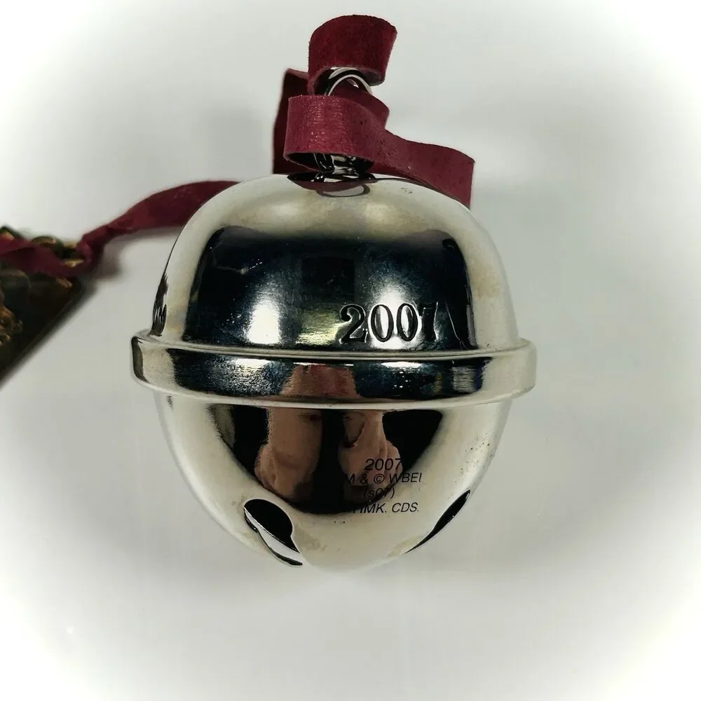 2007 HALLMARK Keepsake POLAR EXPRESS SANTA'S SLEIGH BELL Christmas Ornament